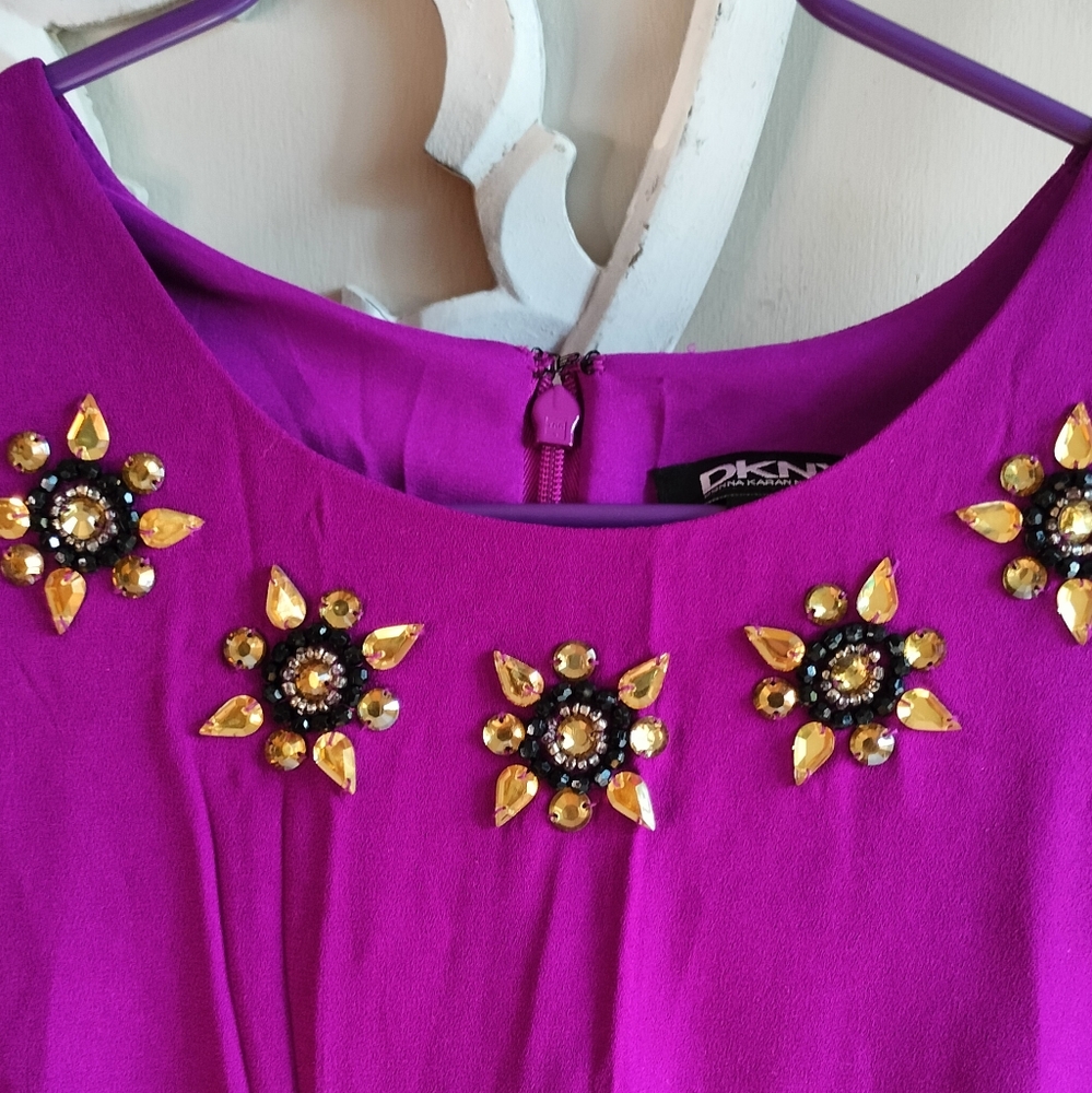 DKNY Original Embellished Top - Picture 11 of 16